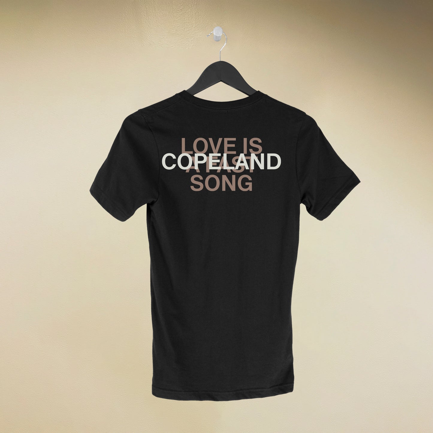 Love Is A Fast Song Tee (Black)